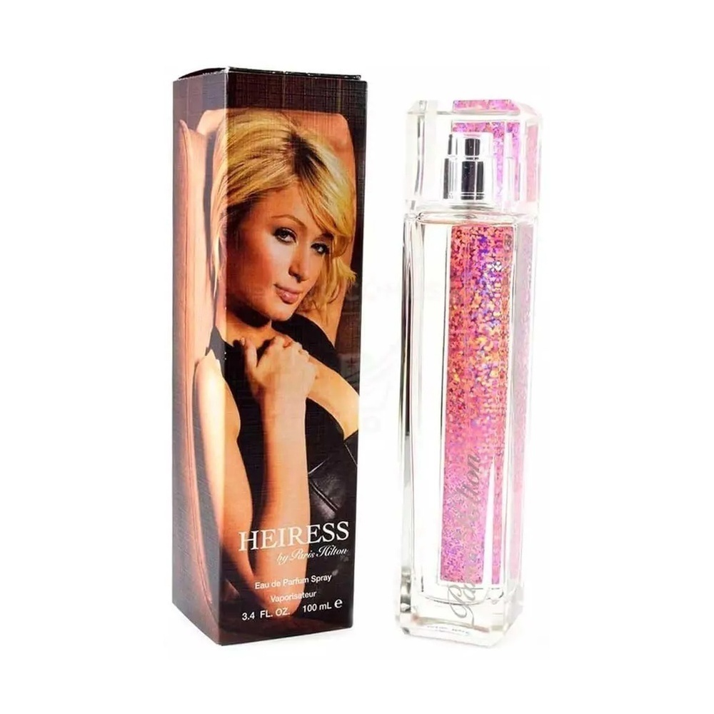 Heires Paris Hilton con caja